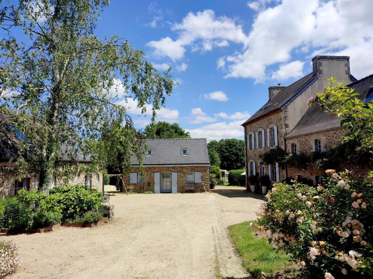 La Tisserande : Maison D'Hotes Creative & Ecologique Saint-Thegonnec Loc-Eguiner ภายนอก รูปภาพ